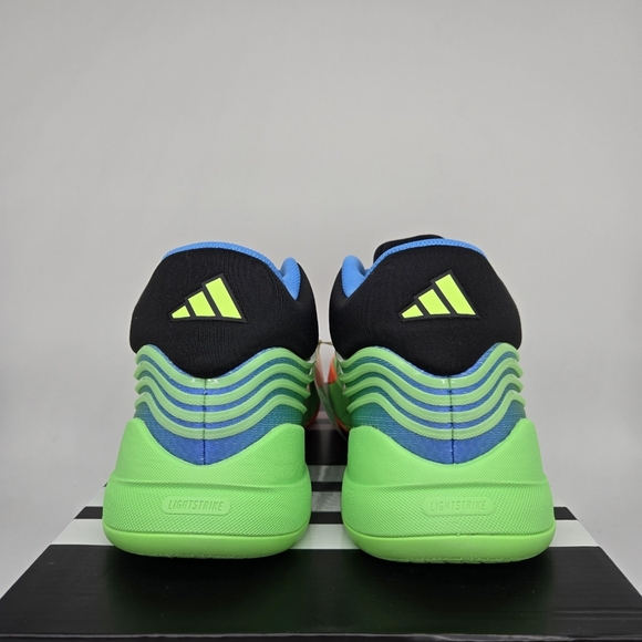 adidas Men's Dame X KI5949 'Lime Burst' Basketball Shoes Size 8 New - Picture 4 of 8